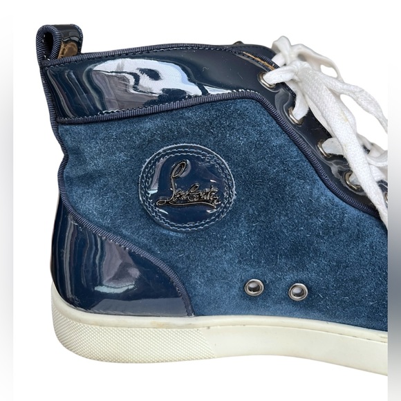 Christian Louboutin Mixkeolouis Flat Suede Multicolor Sneakers - Picture 10 of 16